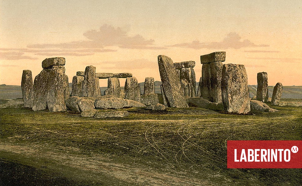 Stonehenge,  conjunto megalítico cerca de Salisbury, en Inglaterra. (Biblioteca del Congreso)