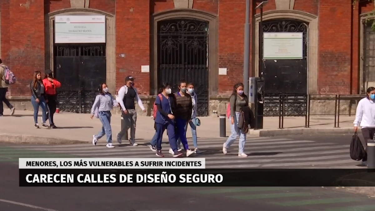 Todavía falta trabajar en los cruces seguros en CdMx