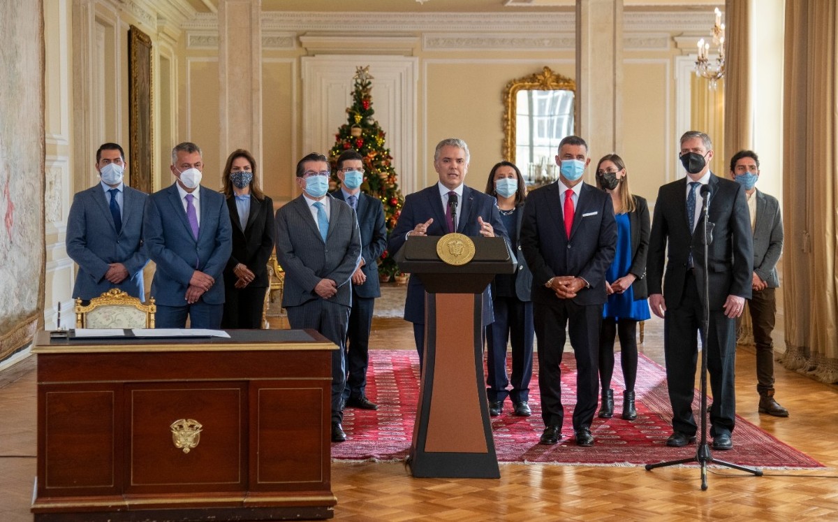 Colombia ha buscado alianzas que faciliten que empresas extranjeras produzcan vacunas en su territorio. | Twitter