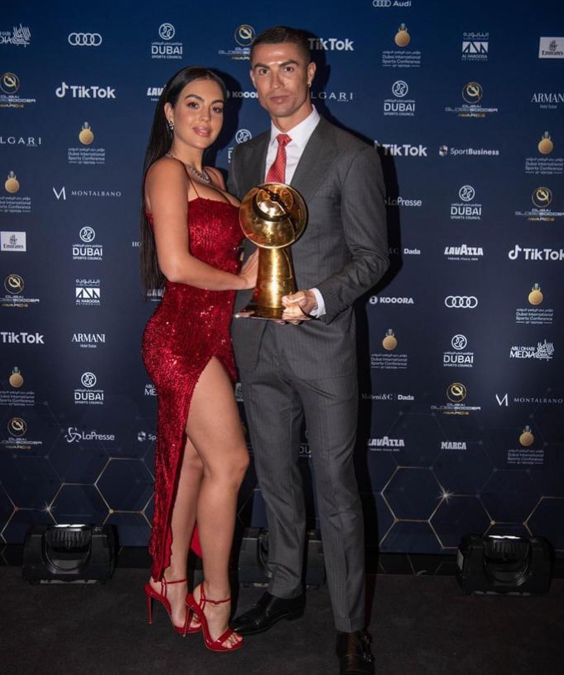 Cristiano Ronaldo y Georgina Rodríguez relevan el sexo de sus gemelos (Instagram @Cristiano)