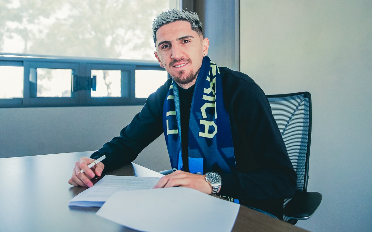 Diego Valdés es la nueva incorporación de las águilas del América. (@ClubAmerica)