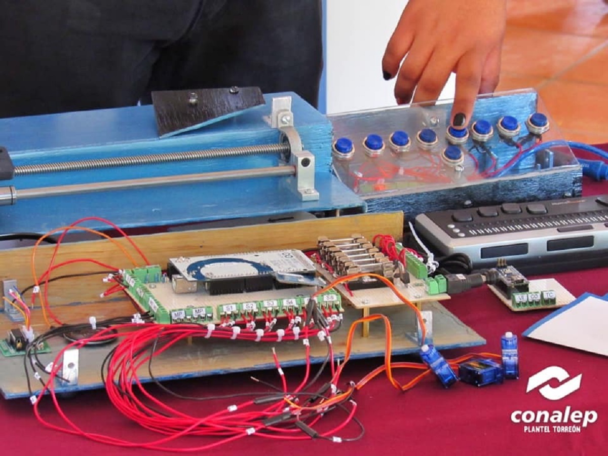 Dispositivo Braile. (cortesía)