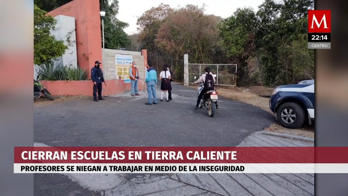 Escuelas han suspendido las clases por tiempo indenfinido en Michoacán por la violencia