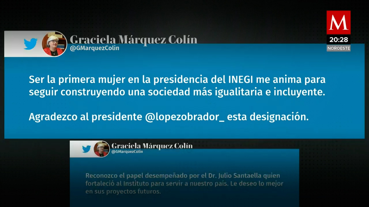 ¿Quién es Graciela Márquez Colín, nueva presidenta del Inegi? PERFIL