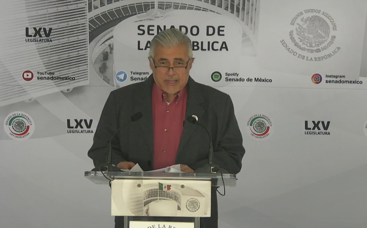 José Narro Céspedes, vicepresidente del Senado (Facebook)