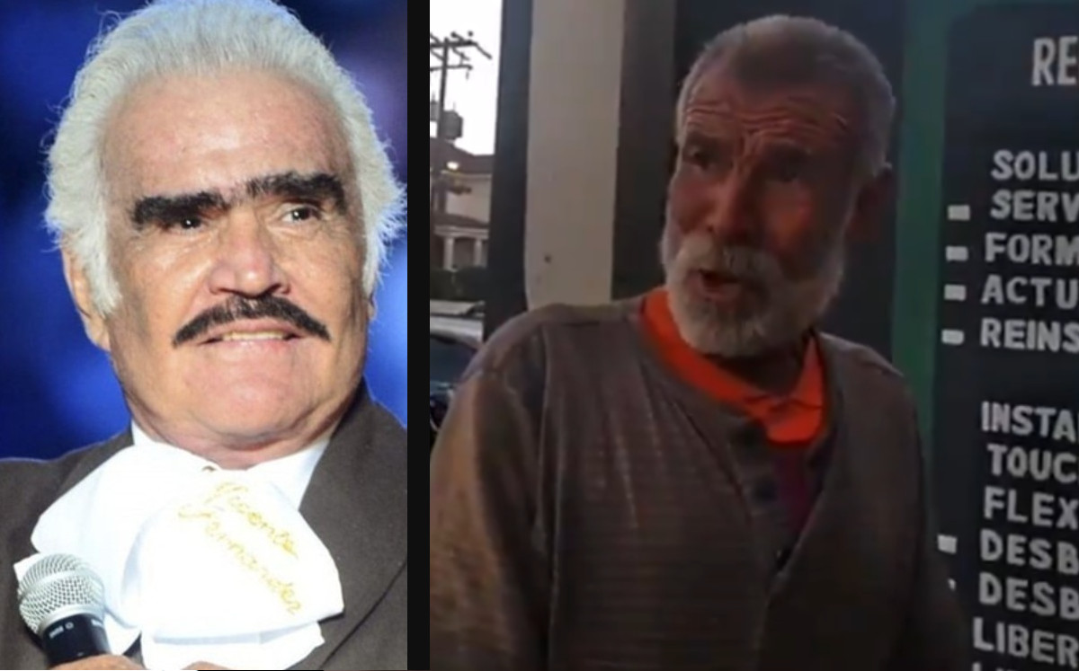 Viralizan a 'El Chente de Sonora', el artista de la calle que tiene la voz idéntica a la de Vicente Fernández. |Especial