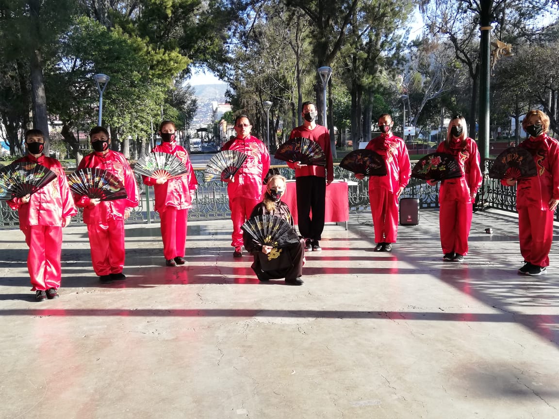 Adultos mayores participan en Torneo Internacional de Tai Chi Chuan (Elizabeth Hernández)