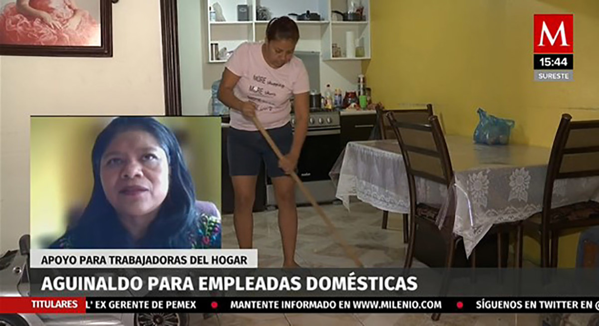 ¿Aguinaldo para empleadas domésticas?, Marcelina Bautista Fundadora y Directora CACEH