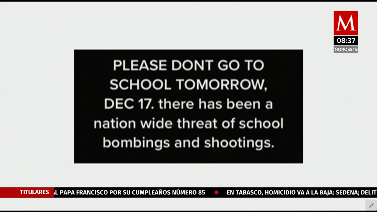 Amenaza de tiroteo en escuelas de San Diego