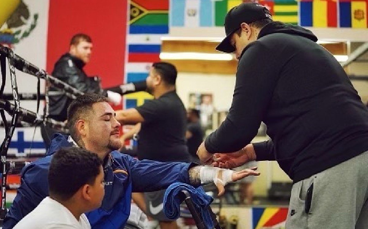 Andy Ruiz podría pelear contra Deontay Wilder en la CdMx para 2022 (Instagram)