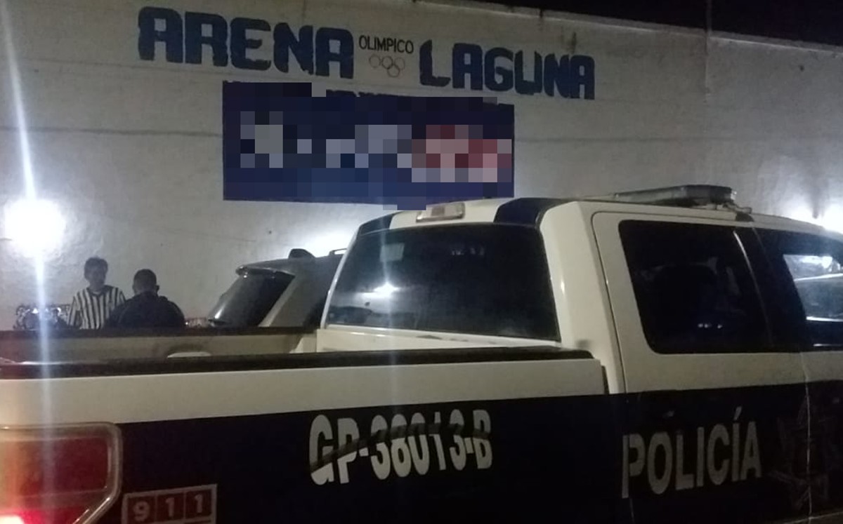 El incidente ocurrió en el gimnasio Arena Olímpico Laguna. (Notivox Digital)