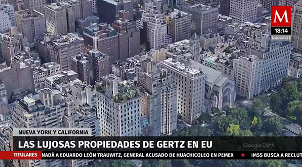 Las lujosas propiedades de Alejandro Gertz Manero en EU adquiridas de contado
