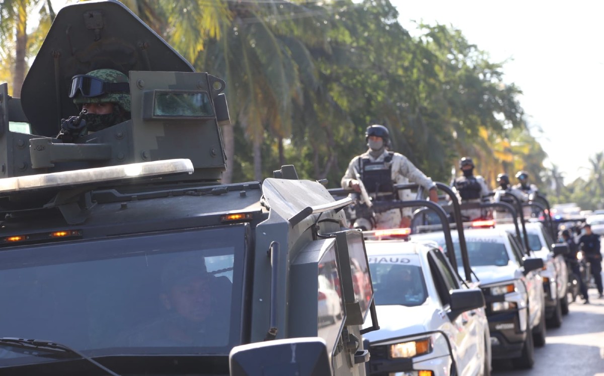 Operativo navideño 2021 en Tampico. (Yazmín Sánchez)