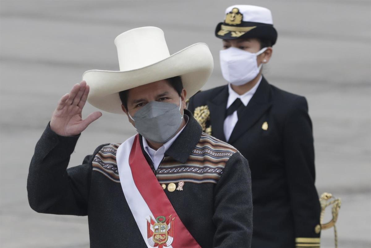 Pedro Castillo, presidente de Perú. (EFE)