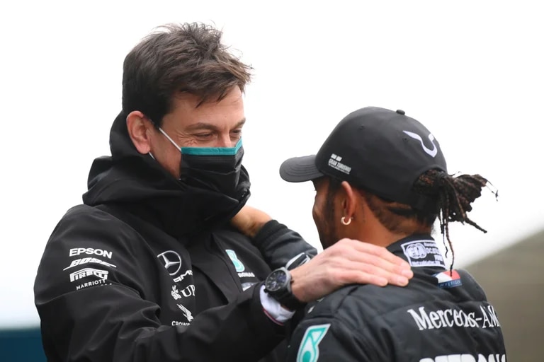 Toto Wolff pone en duda la continuidad de Lewis Hamilton en la Fórmula (Reuters)