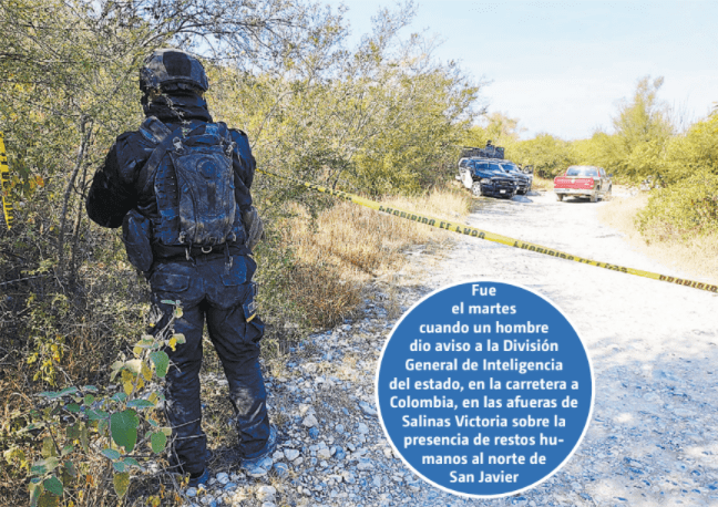 Hasta la zona de los hechos se desplazaron varios cuerpos de seguridad. Agustín Martínez