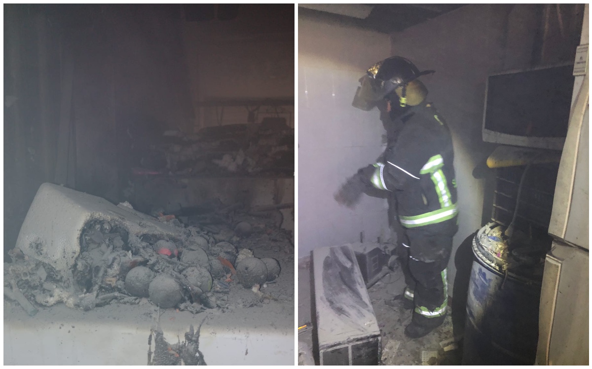 Explosión en alcaldía GAM. (Twitter)