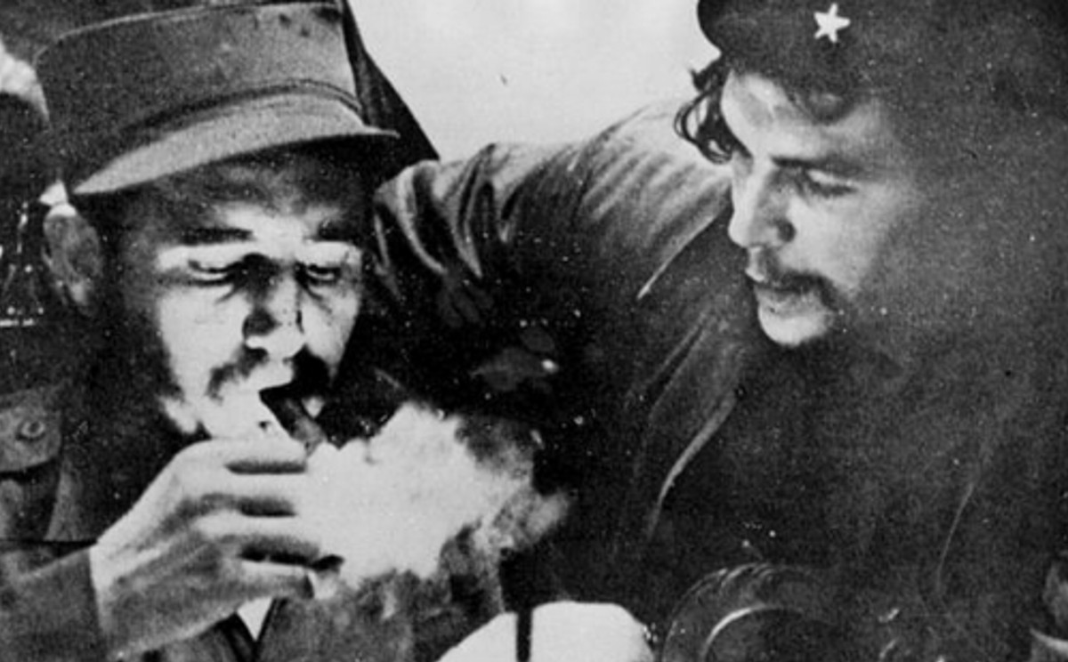 Fidel Castro y Che Guevara en Toluca.