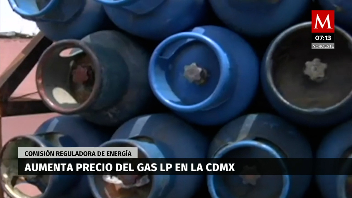 Aumenta precio de gas lp en la CDMX