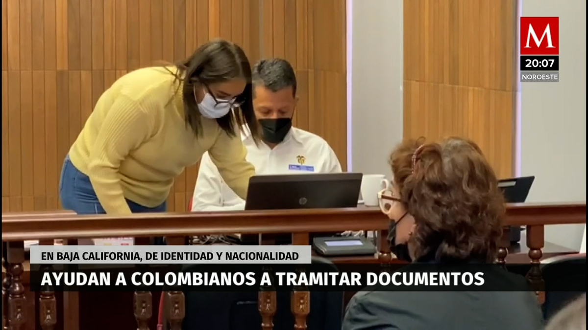 BC. Ayudan a colombianos radicados en Tijuana a tramitar documentos