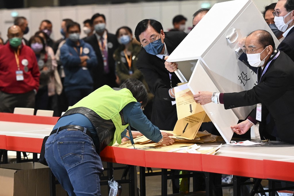 30% de la población participó en las elecciones de legisladores (AFP)