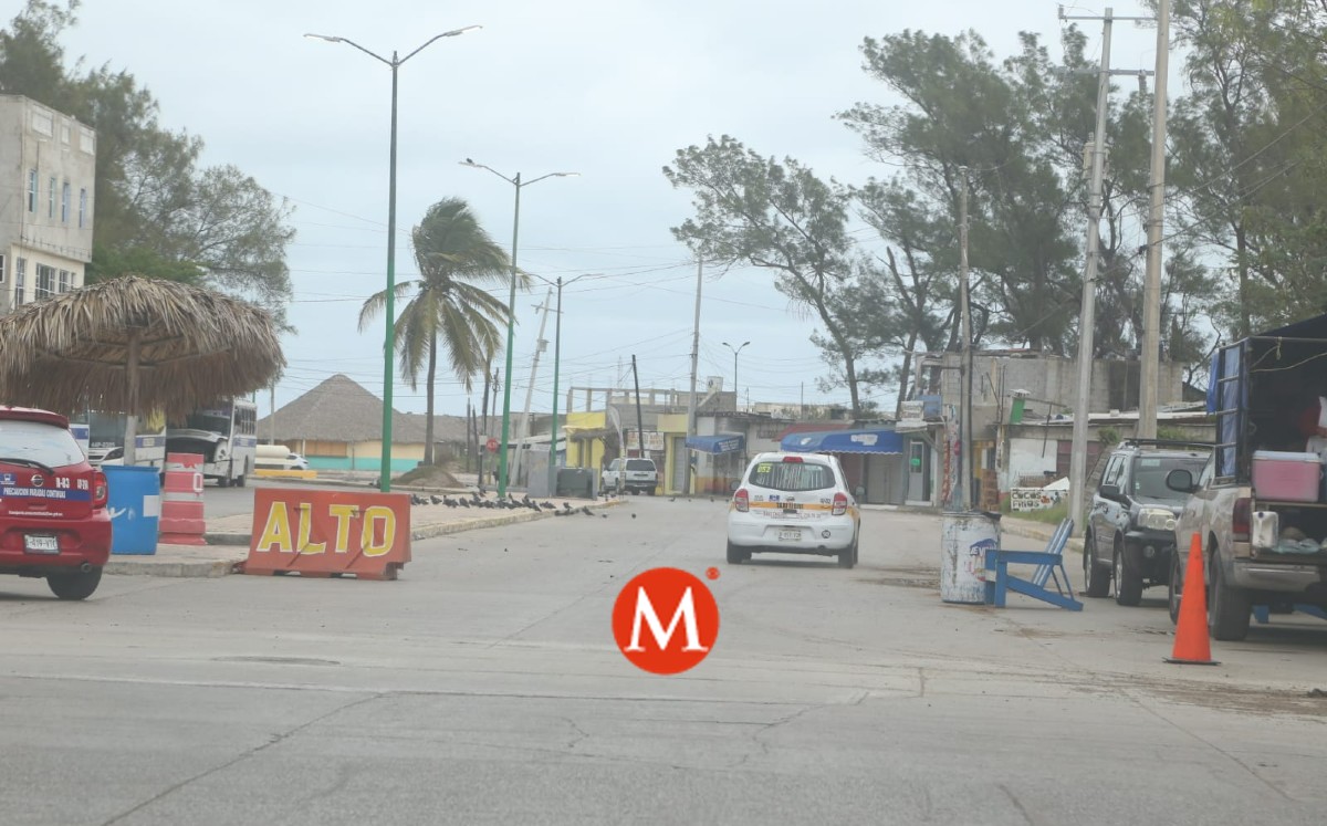Sin filtros sanitarios en Playa Miramar pese a variante ómicron. (Yazmín Sánchez)