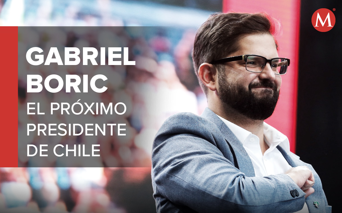 Gabriel Boric será el nuevo presidente de Chile. | Foto: Reuters; Diseño: Oscar Ávila