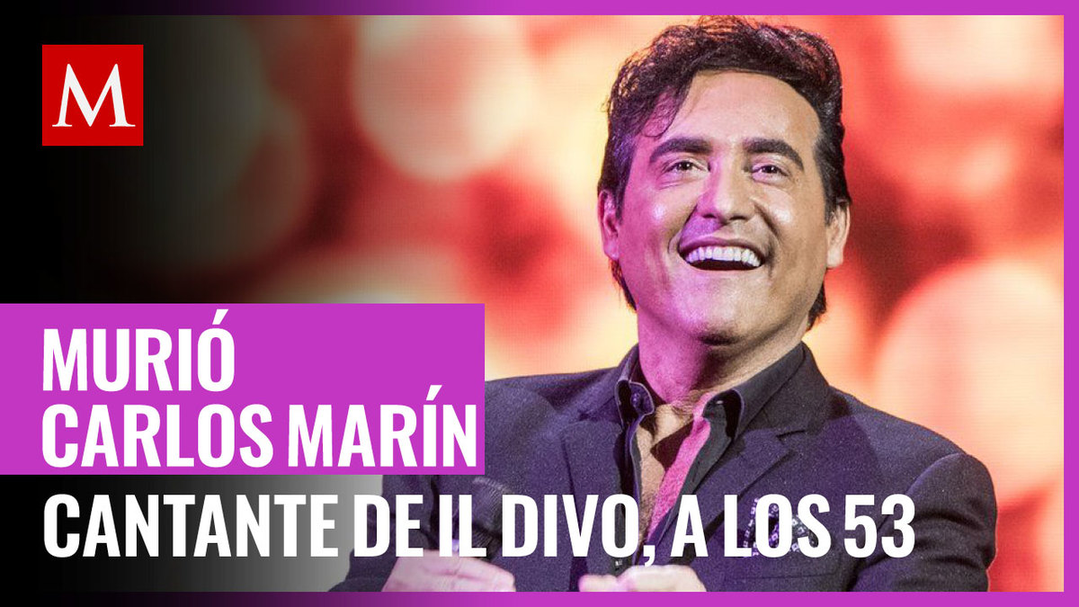 Murió Carlos Marín, cantante de Il Divo, a los 53 años