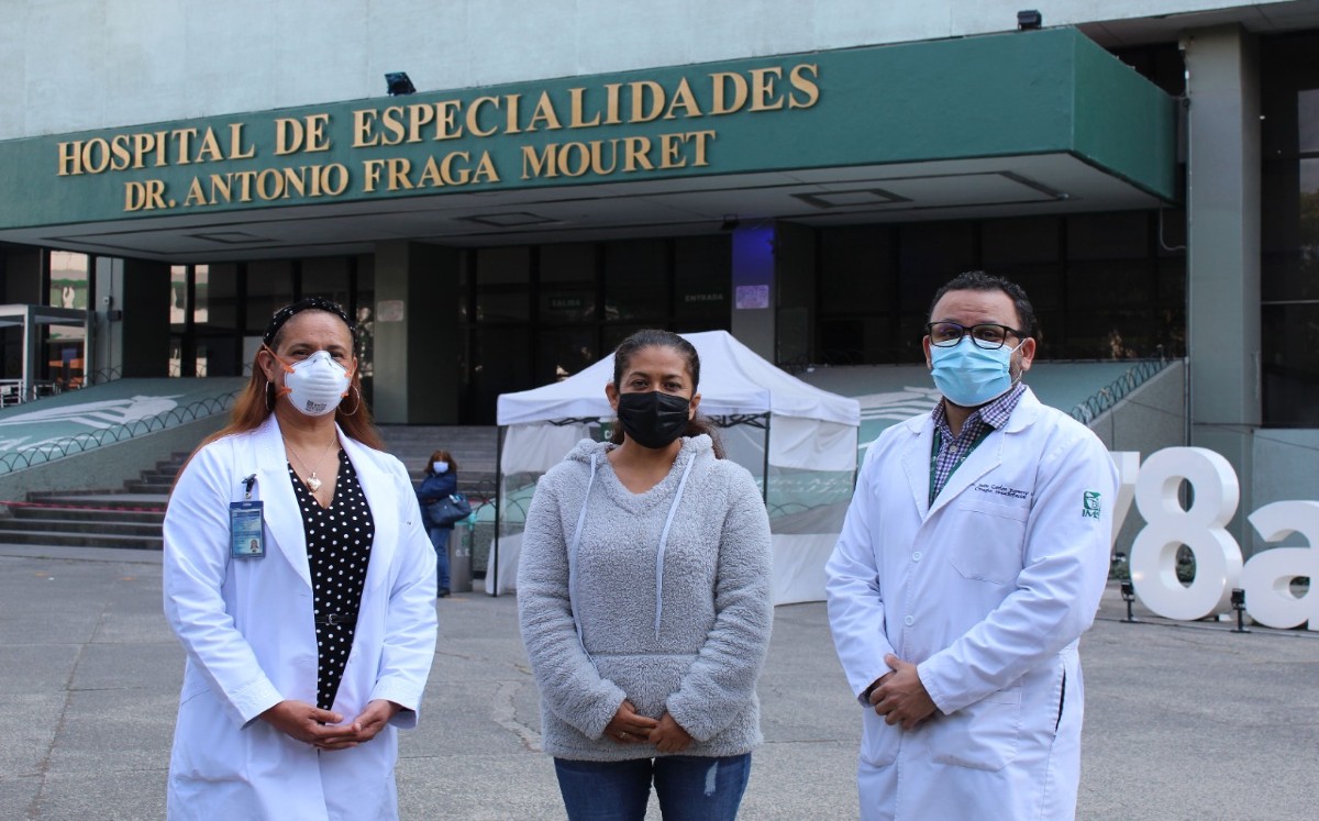 Operación exitosa en Hospital la Raza