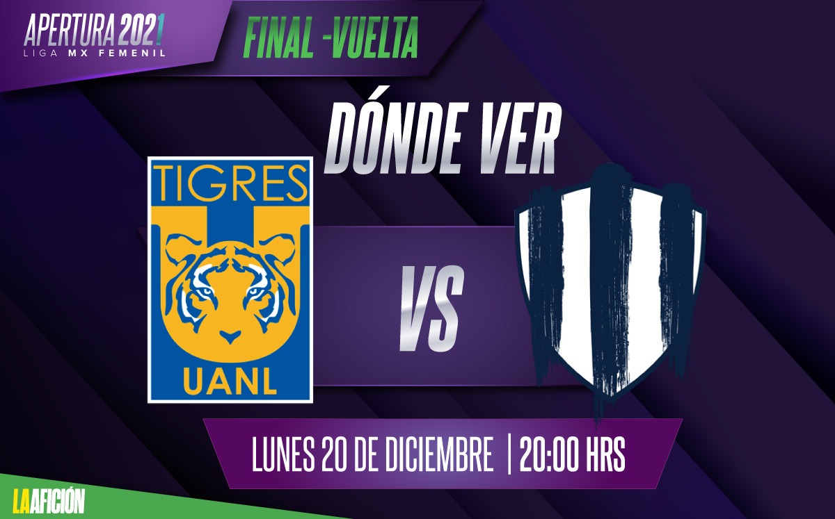 Tigres vs Monterrey: agenda final femenil