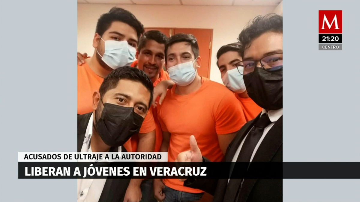Veracruz. Liberan a jóvenes acusados de ultraje a la autoridad