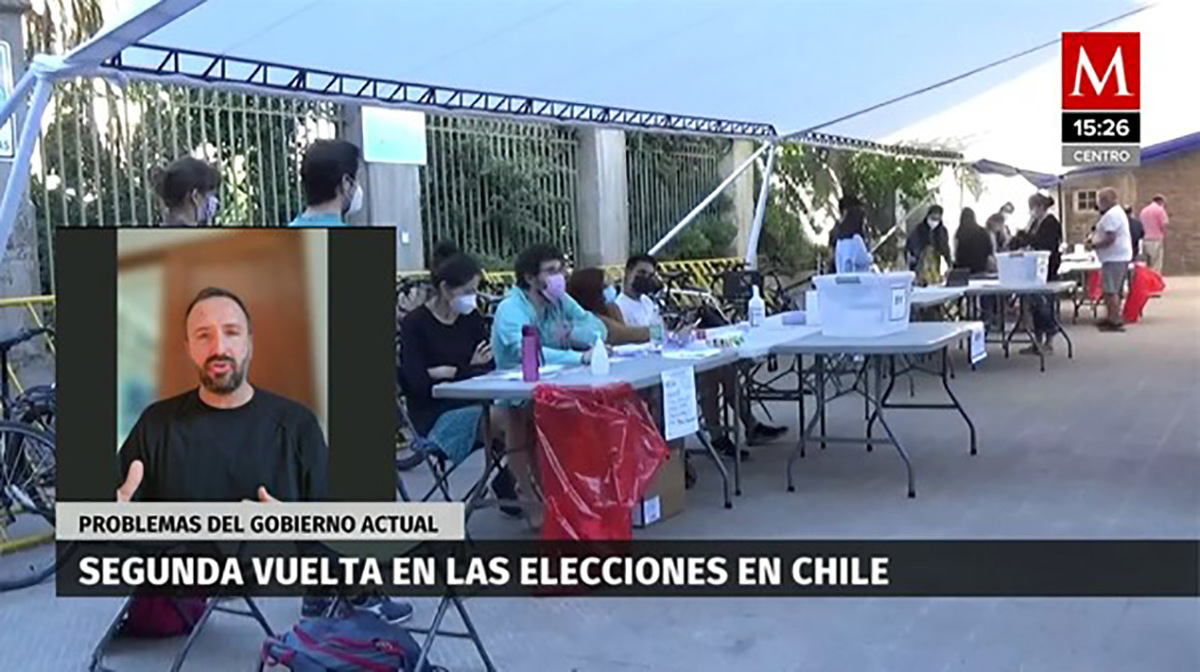 Segunda Vuelta en las elecciones en Chile, Pablo Collada Consultor en Com. E Inversión Social