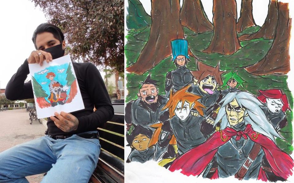 Emmanuel González, joven artista creador del cómic 'The Power'. (Especial)