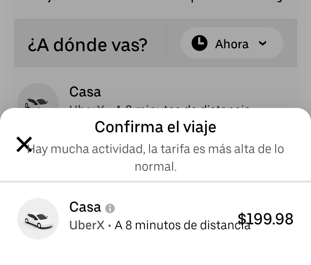 Usuarios padecen de aumento de tarifas en Uber y Didi. (Especial)