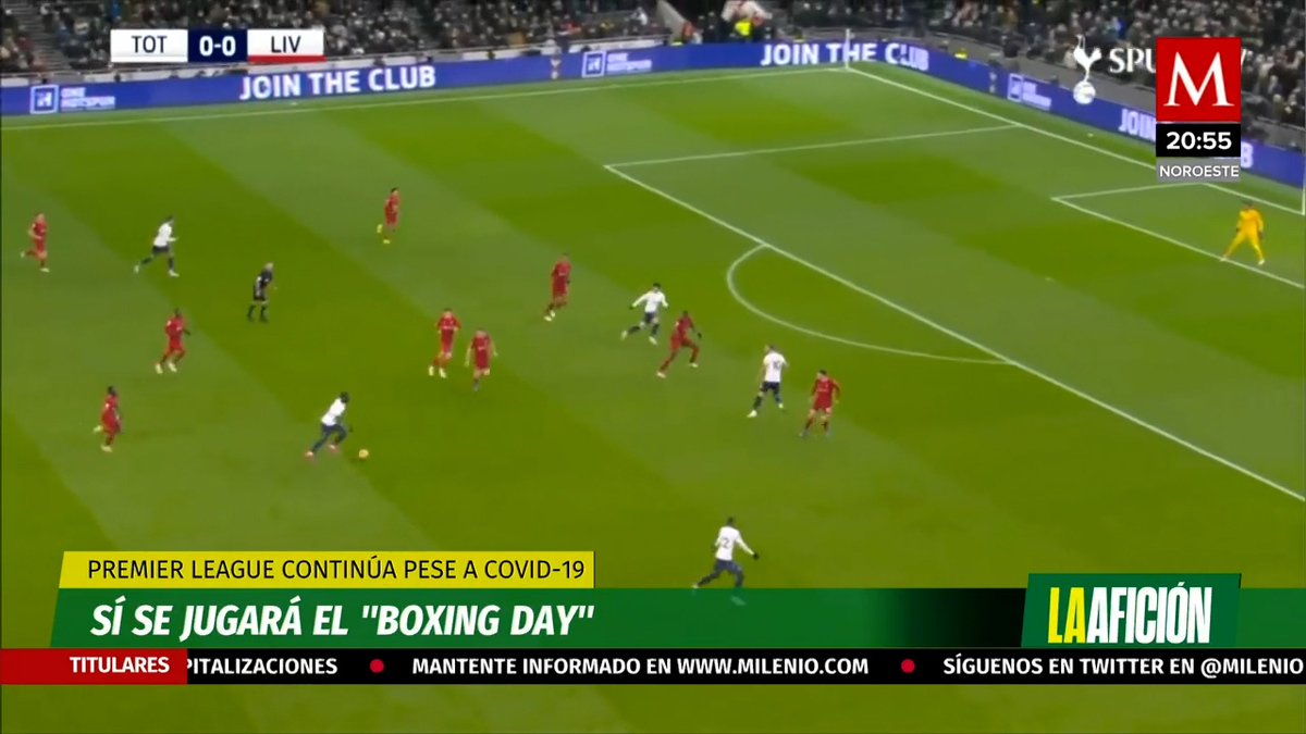 Boxing Day' sí se jugará pese a brote de covid-19 en la Premier League