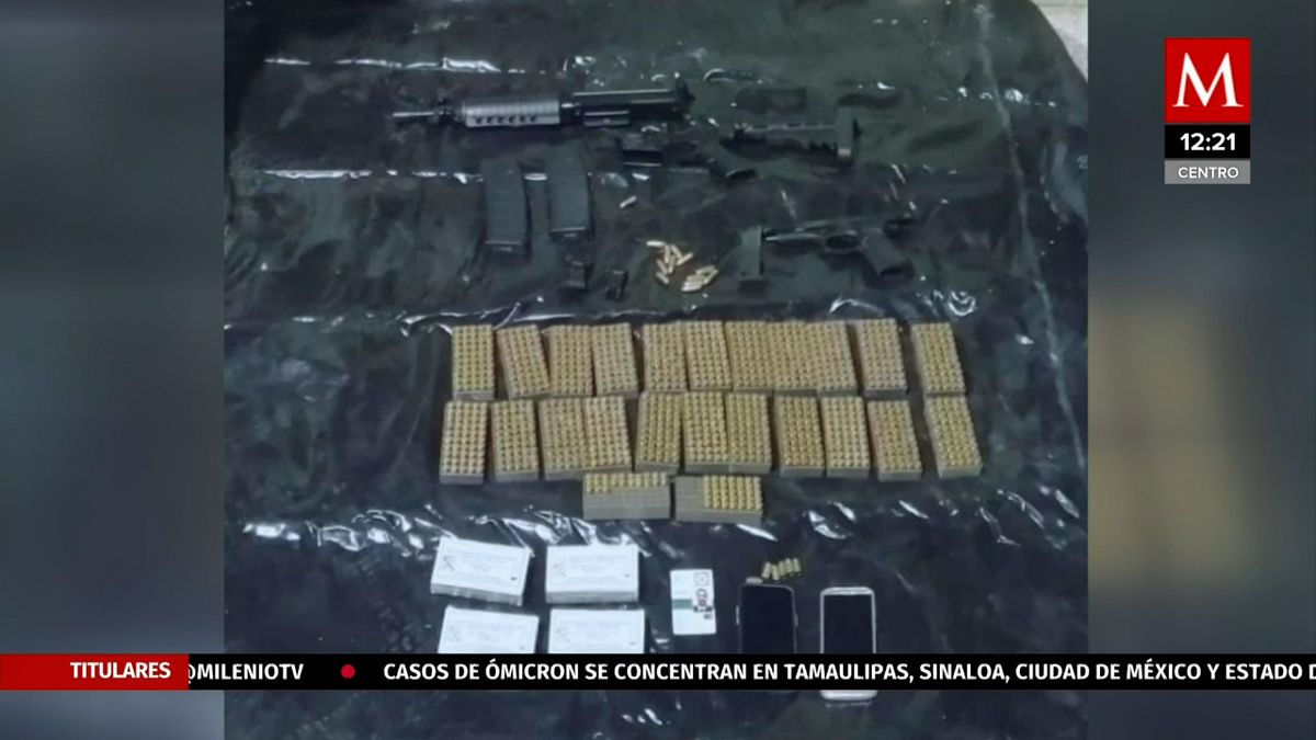 Detienen a tres por posesión de armas en Michoacán