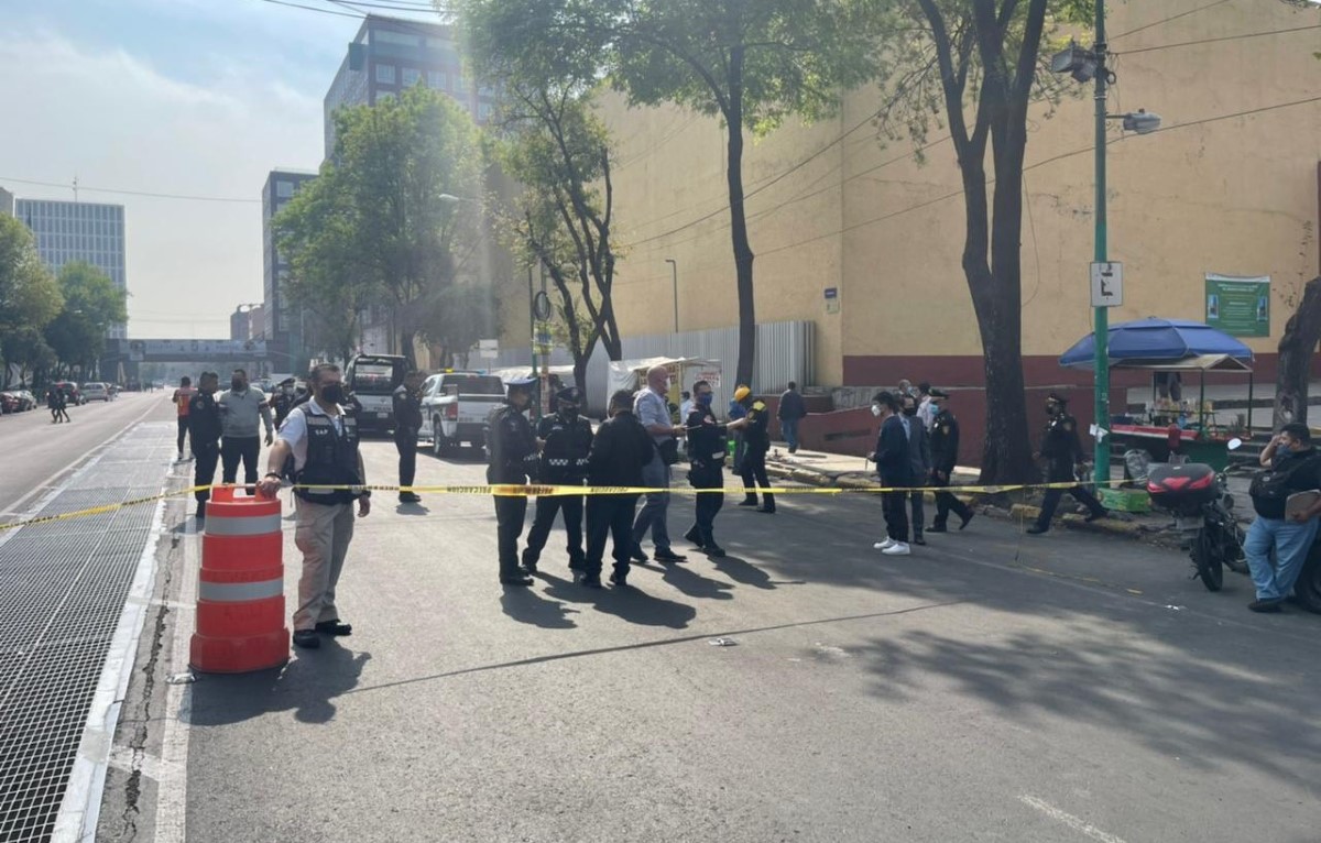 El desalojo ocurrió cerca de las 13:00 horas. | Ramón Ramírez