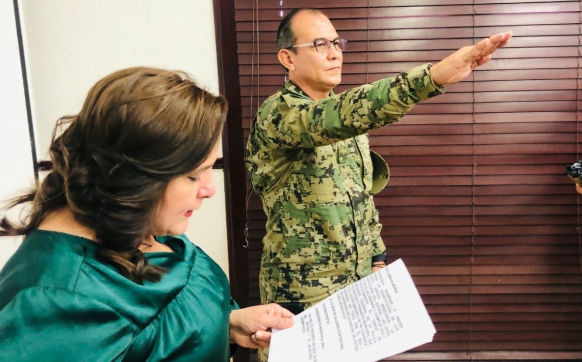 Eladio Amaya Muñiz, comisario de seguridad pública de Guaymas. | Especial