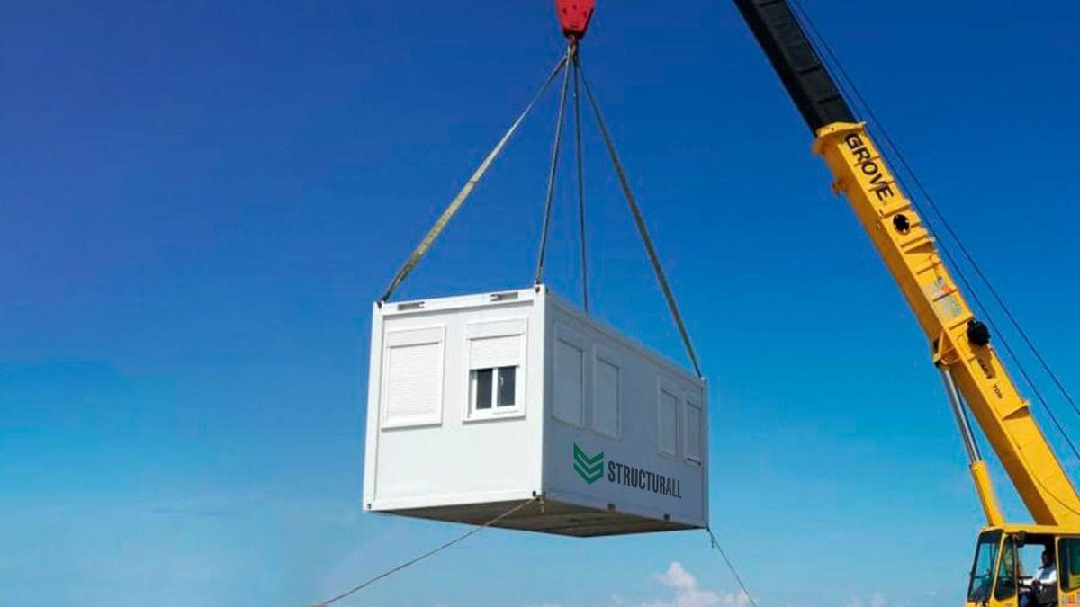 La empresa Structurall busca innovar en la construcción de módulos adaptables.