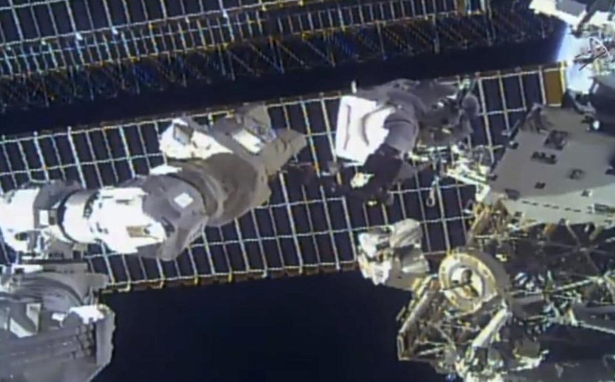 Estación Espacial Internacional. (AP)