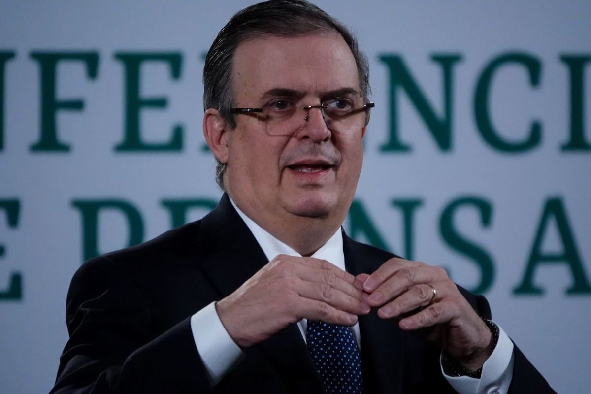 Marcelo Ebrard, secretario de Relaciones Exteriores de México. (Cuartoscuro)