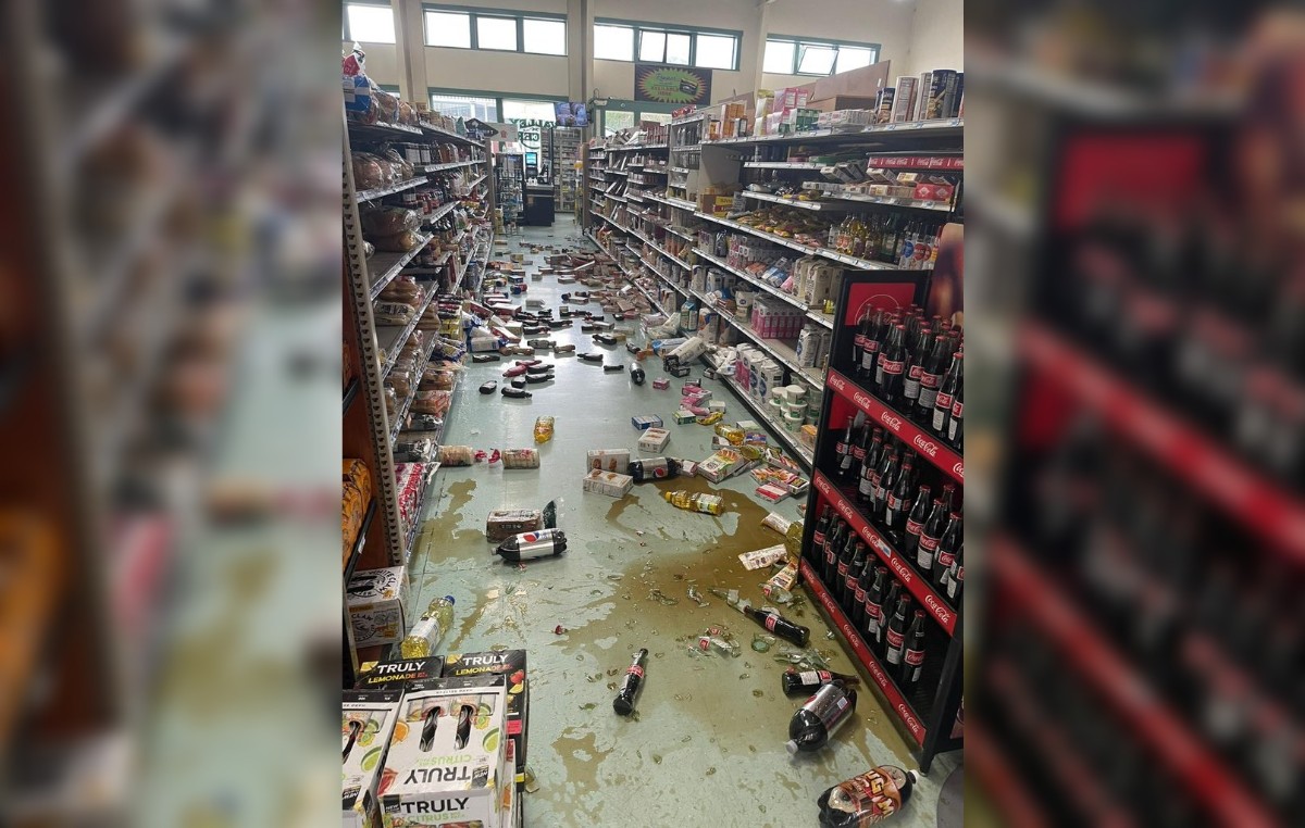 Terremoto con magnitud de 6.2 sacude al norte de California. / Foto vía Twitter.