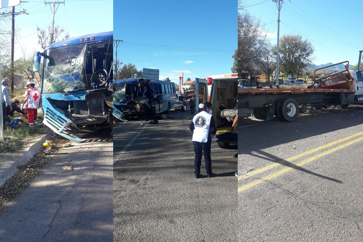 El accidente ocasionó cuatro heridos graves y otros seis con lesiones menores | Notivox Digital