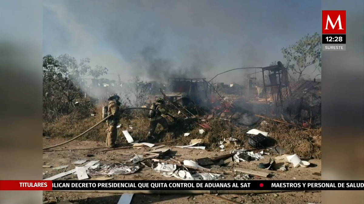 Explota polvorín en Morelia