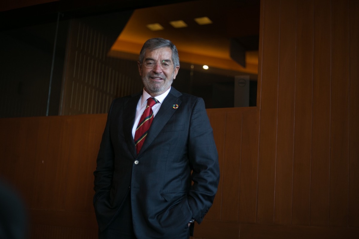 Juan Ramón de la Fuente, embajador de México ante las Naciones Unidas. (Araceli López)