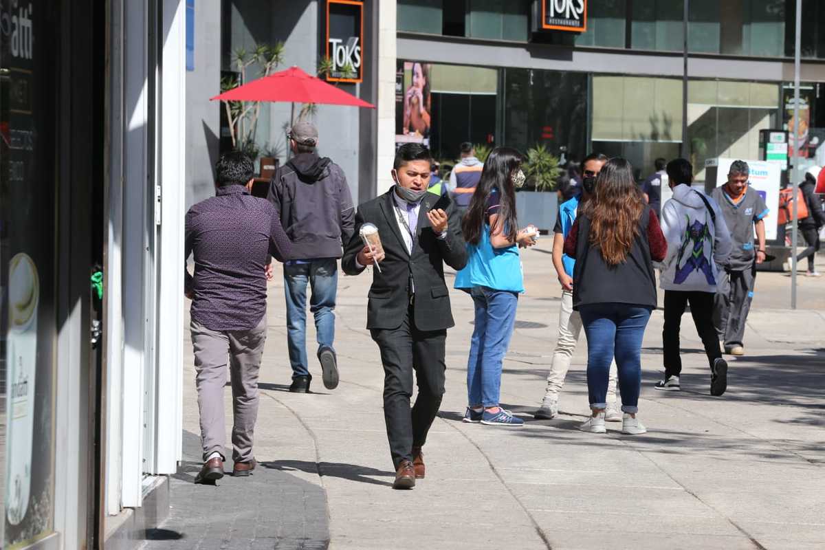 Calles de la Ciudad de México en la nueva normalidad. (Javier Ríos)