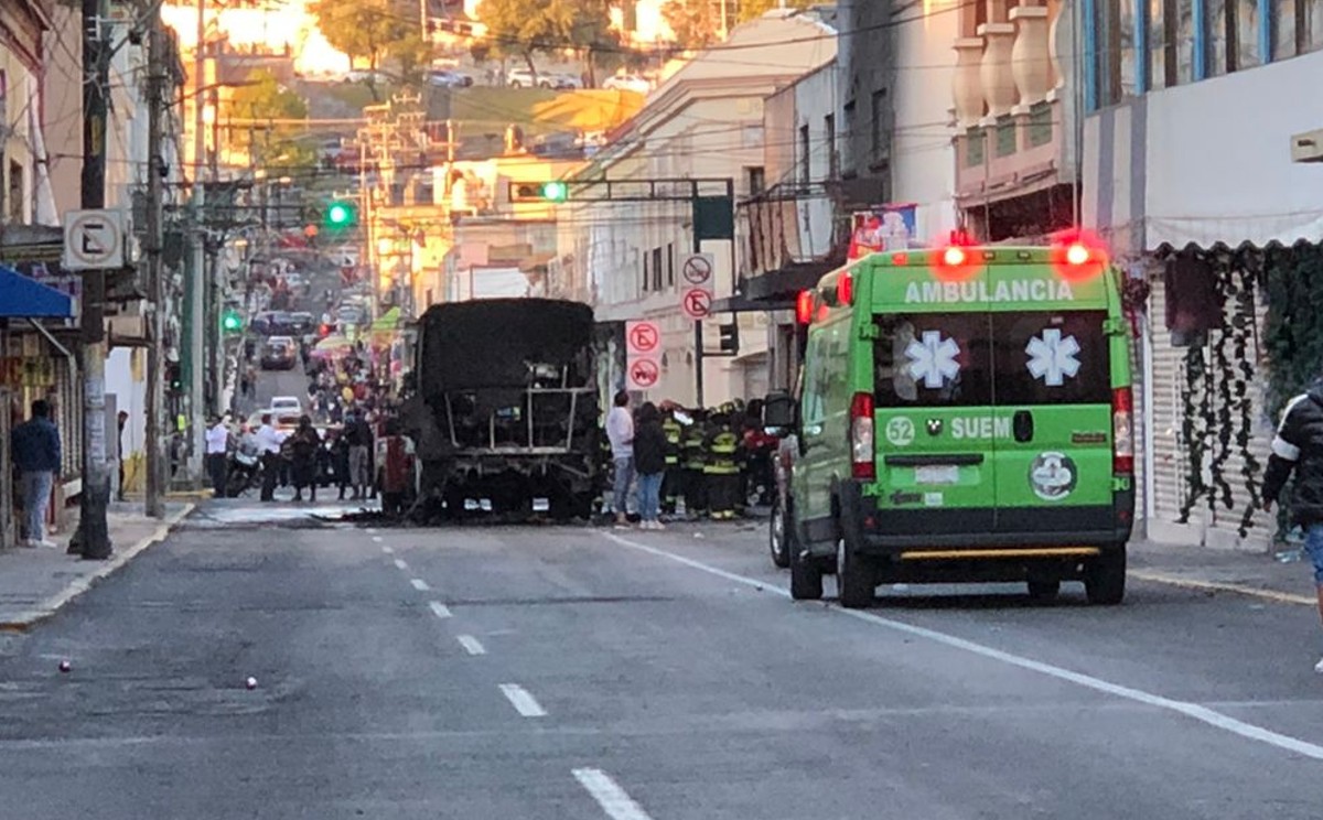 El hecho ocurrió aproximadamente a las 17:00 horas.