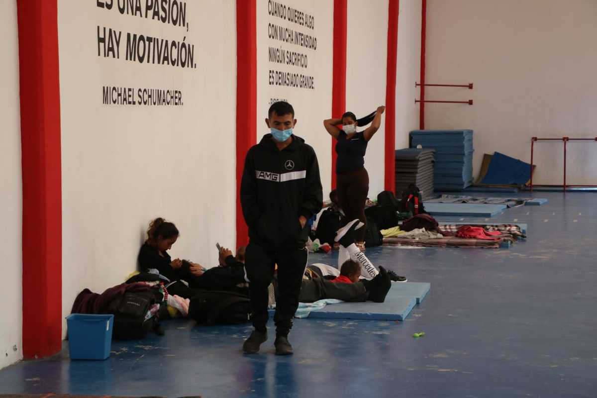 Municipio de Monterrey alberga a cerca de 100 migrantes. Foto: Leonel Rocha