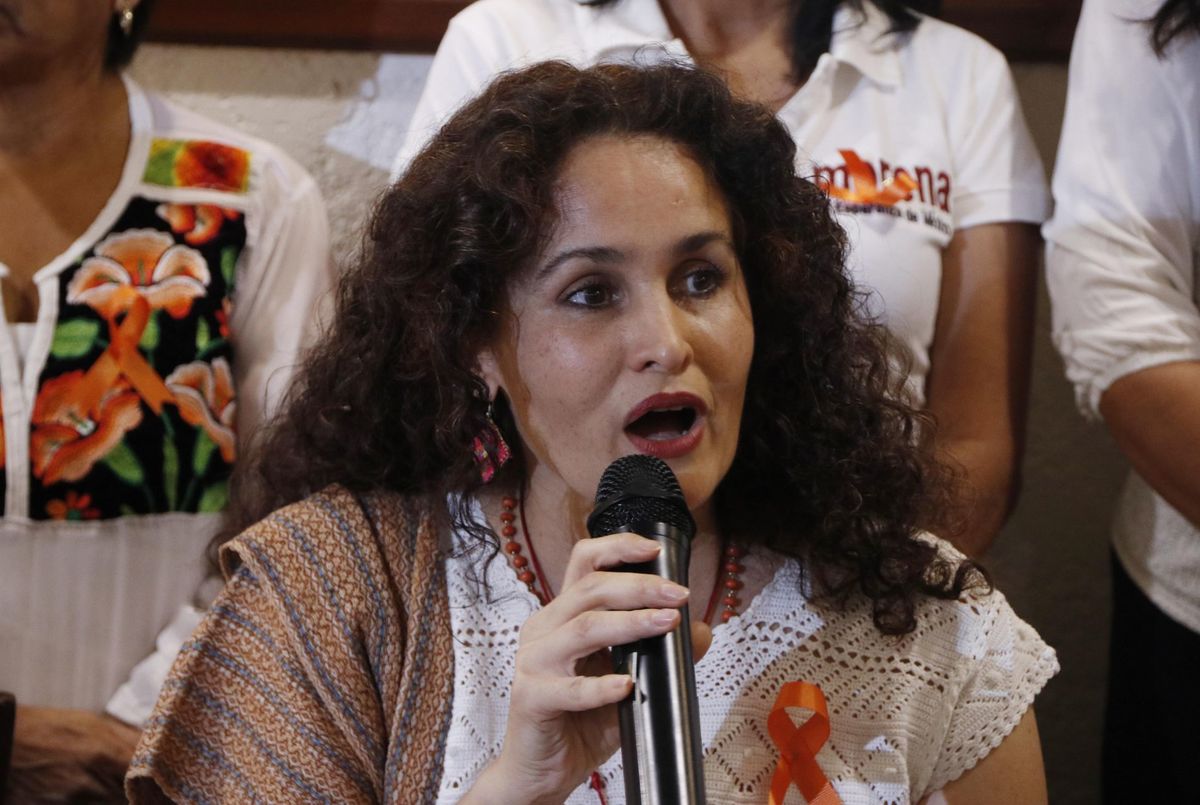 Susana Harp, senadora y aspirante a la candidatura de Morena | Cuartoscuro