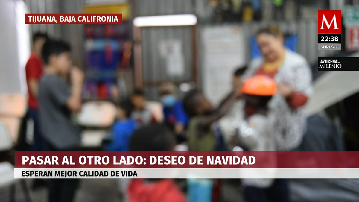 Cientos de migrantes pasarán su navidad en un Refugio en Tijuana